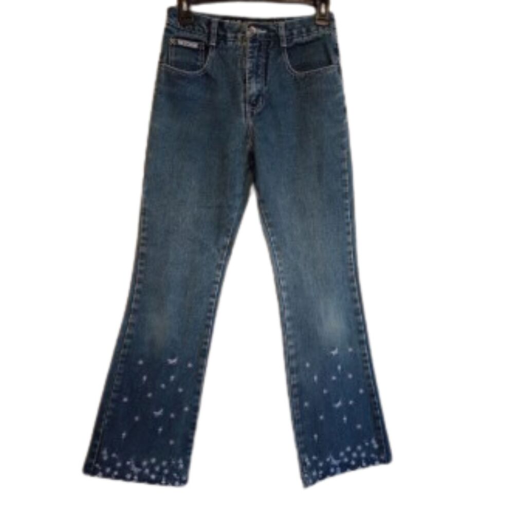 R.V.T Girls Size 14 Blue Jeans